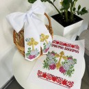 Рушник хрест у піонах
